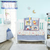 4 Piece Boys Crib Bedding Set - Jungle Sports