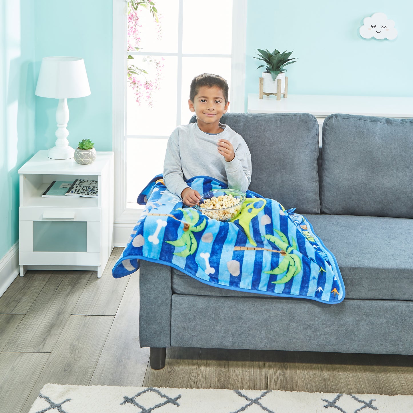 Dinosaur Toddler Throw Blanket