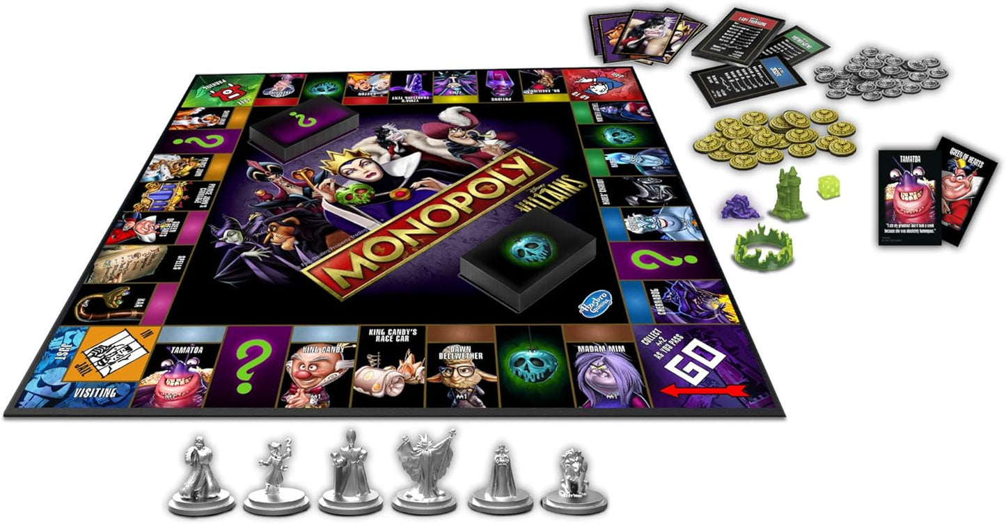 Monopoly: Disney Villains Edition Board Game