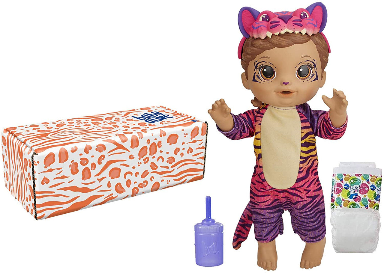 Baby Alive Rainbow Wildcats Doll, Tiger