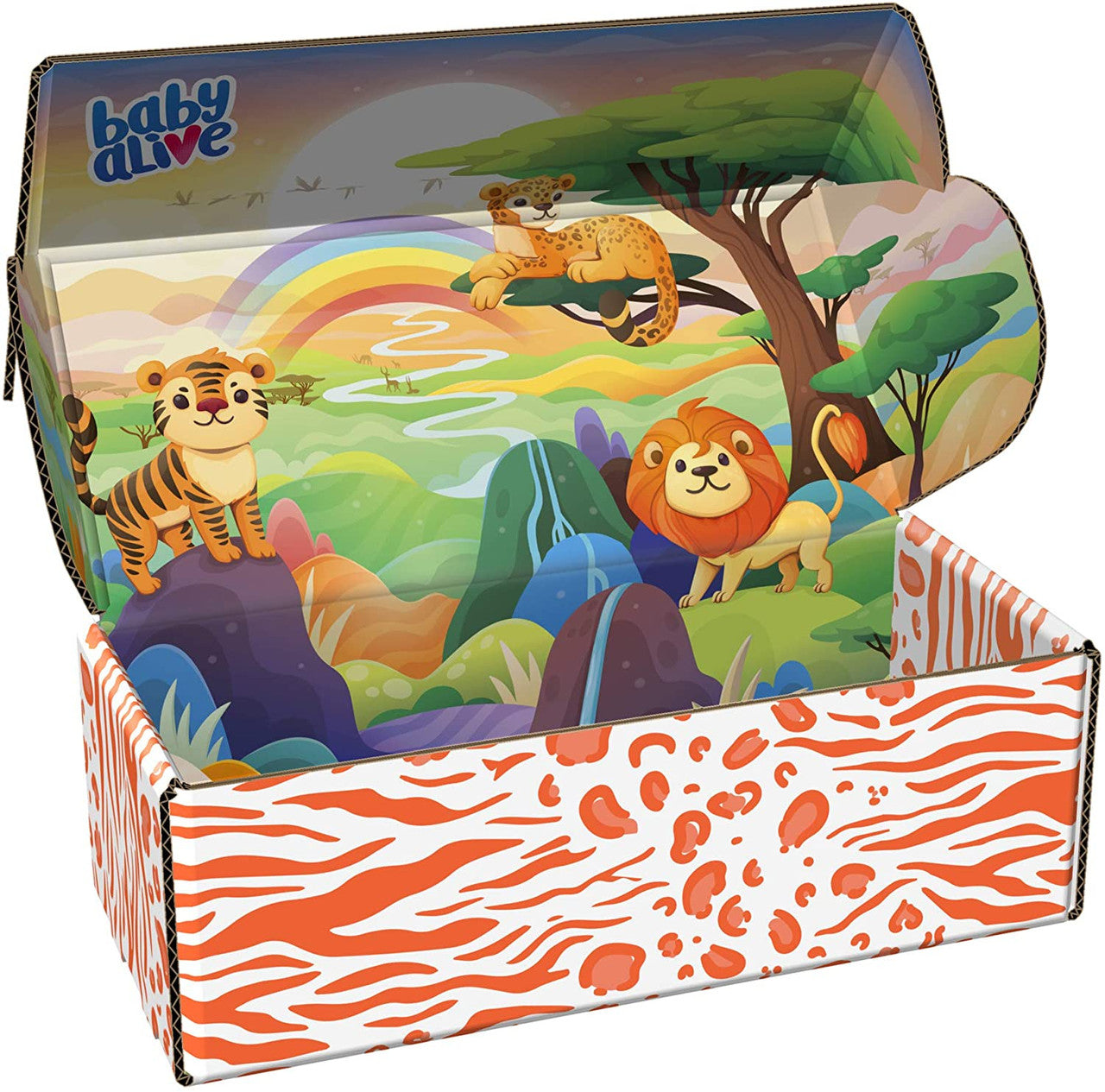 Baby Alive Rainbow Wildcats Doll, Tiger