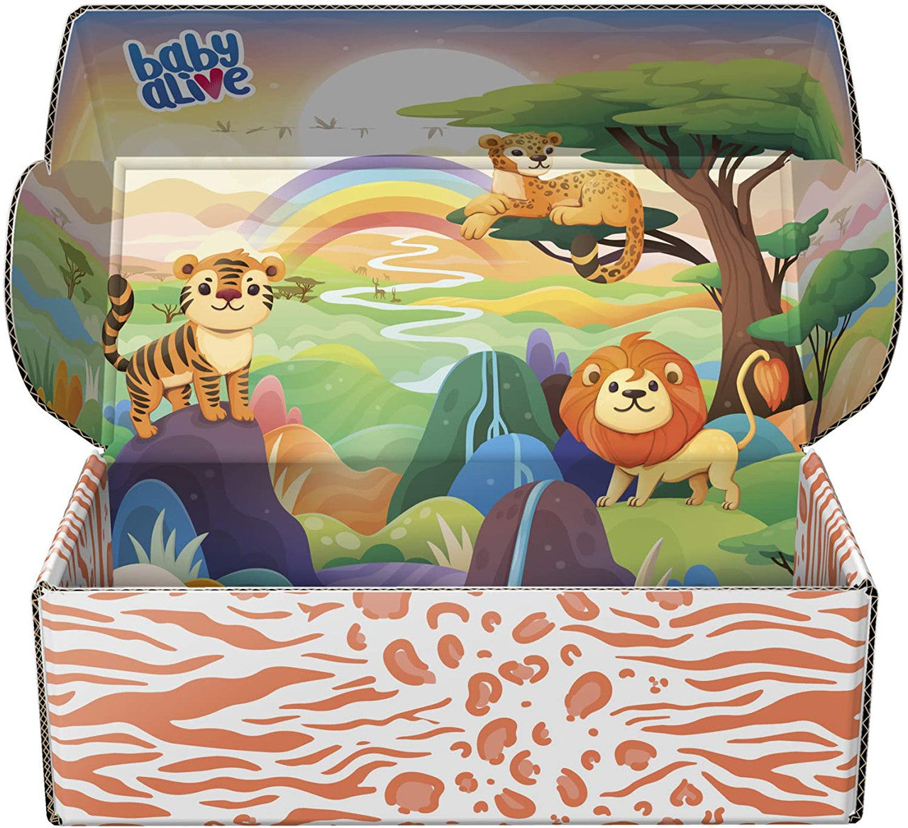 Baby Alive Rainbow Wildcats Doll, Tiger