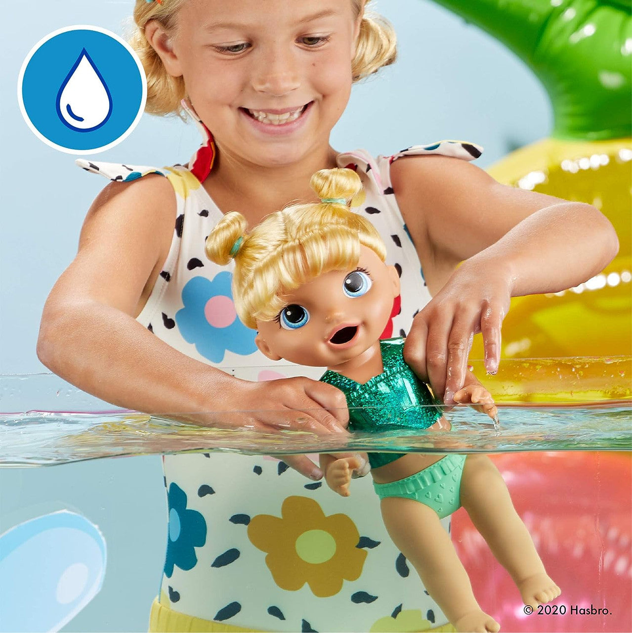 Baby Alive Sunshine Snacks Doll Blonde Hair