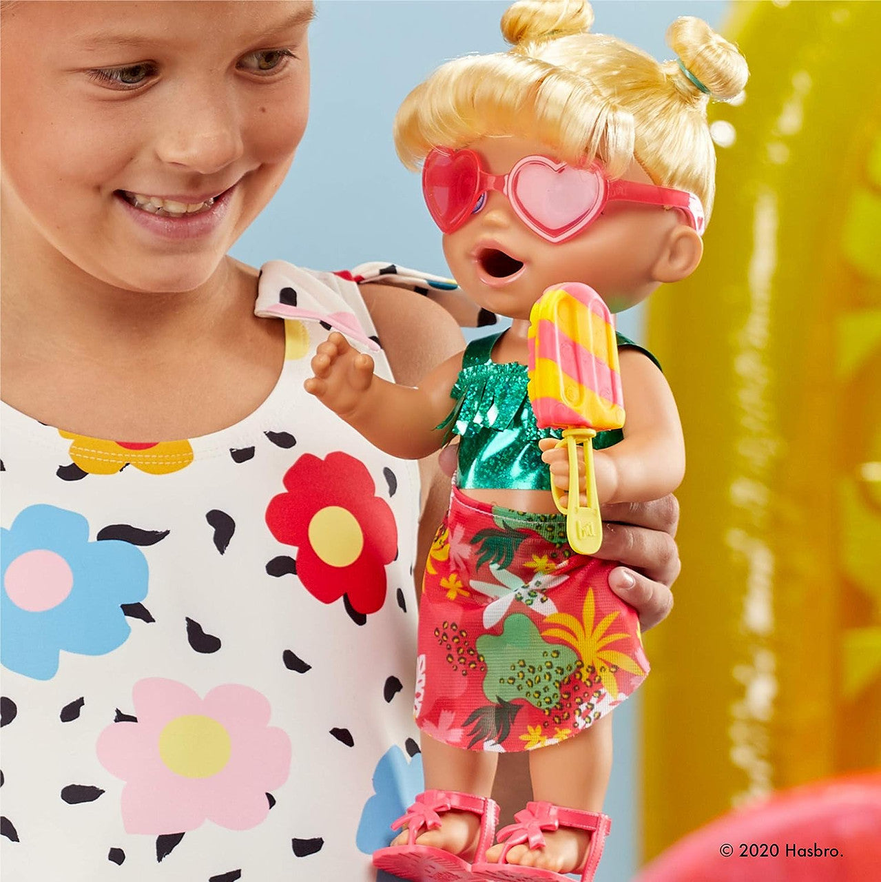 Baby Alive Sunshine Snacks Doll Blonde Hair
