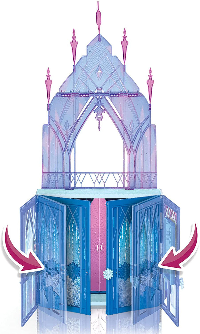 Disney Frozen II Elsa's Fold and Go Ice Palace, Castle Playset