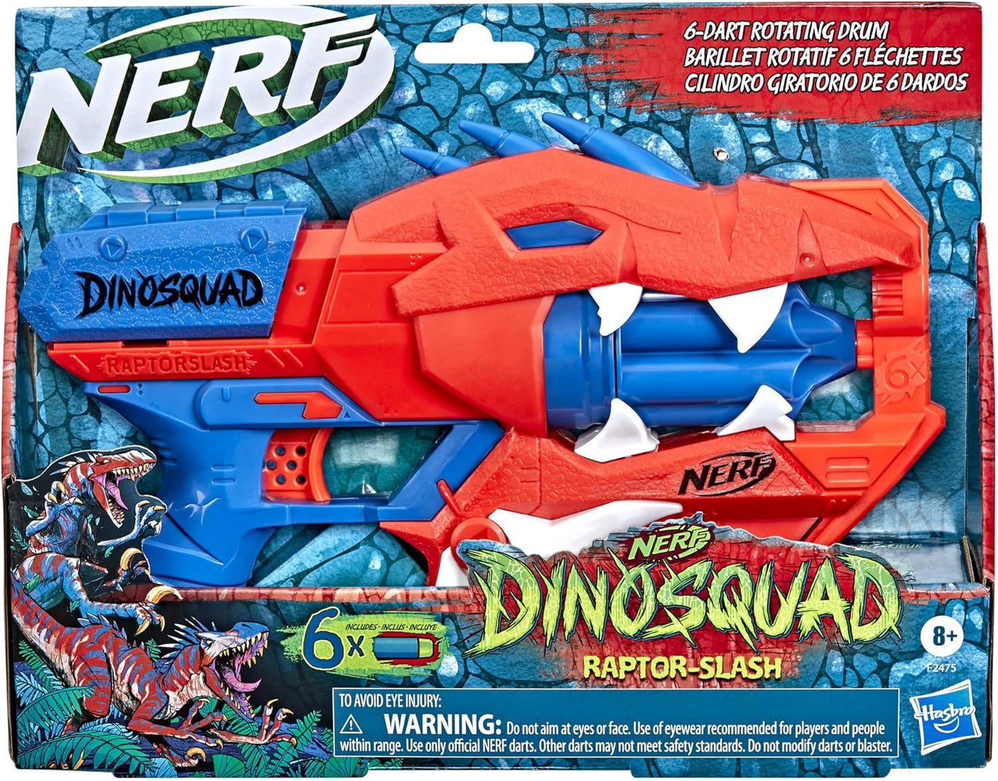 Nerf DinoSquad Raptor-Slash Dart Blaster
