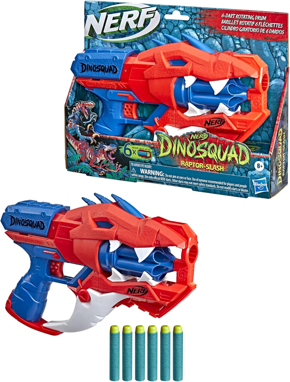 Nerf DinoSquad Raptor-Slash Dart Blaster