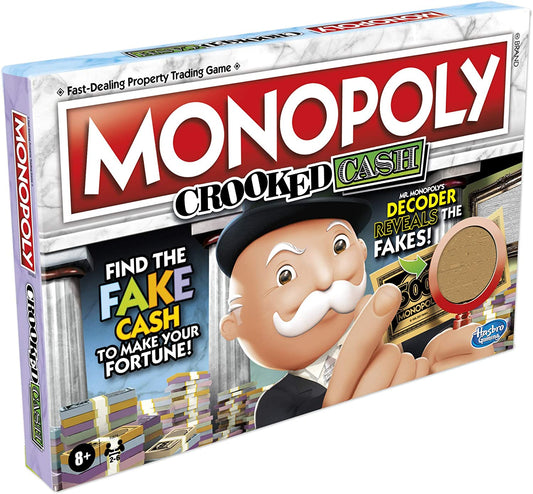 MONOPOLY Crooked Cash Board Game