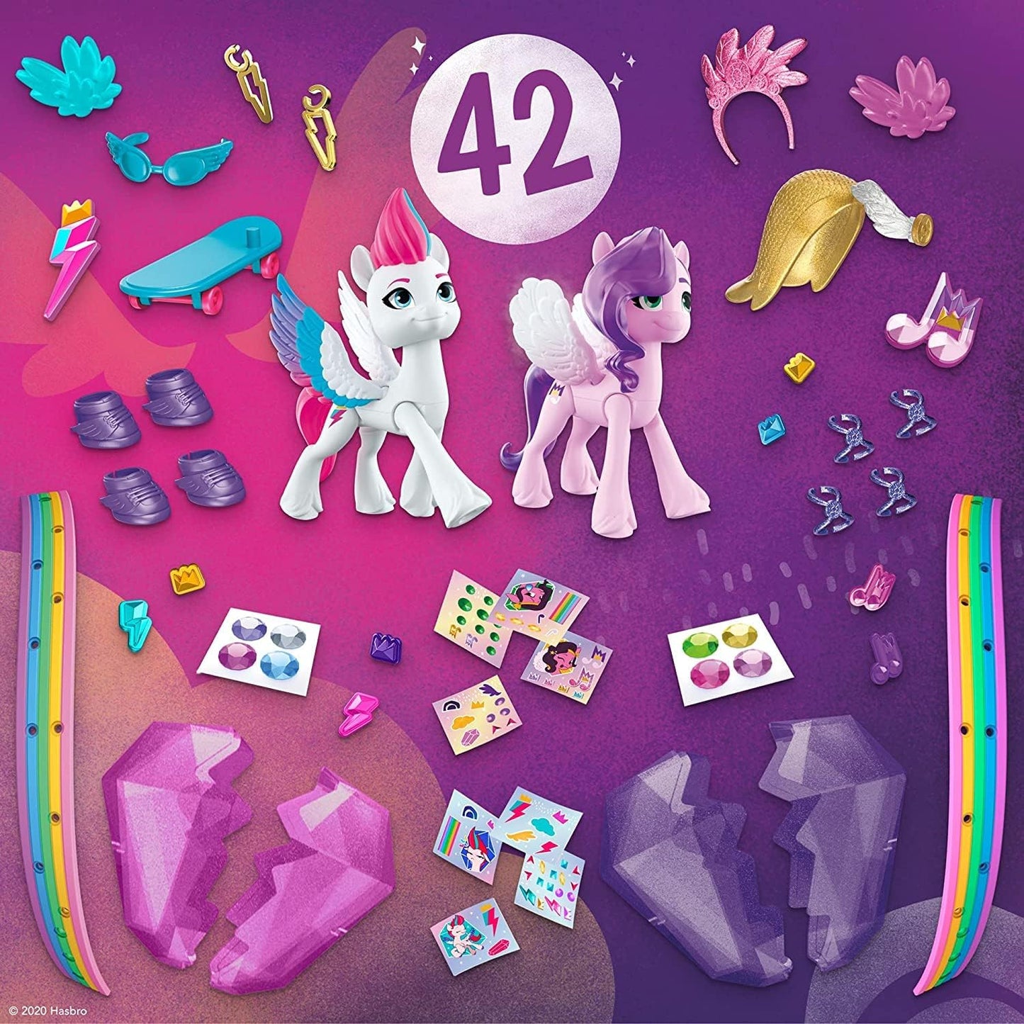 My Little Pony: A New Generation Movie Crystal Adventure Sisters Toy