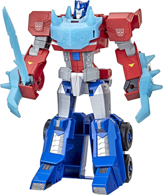 Transformers Cyberverse Roll and Change  Optimus Prime