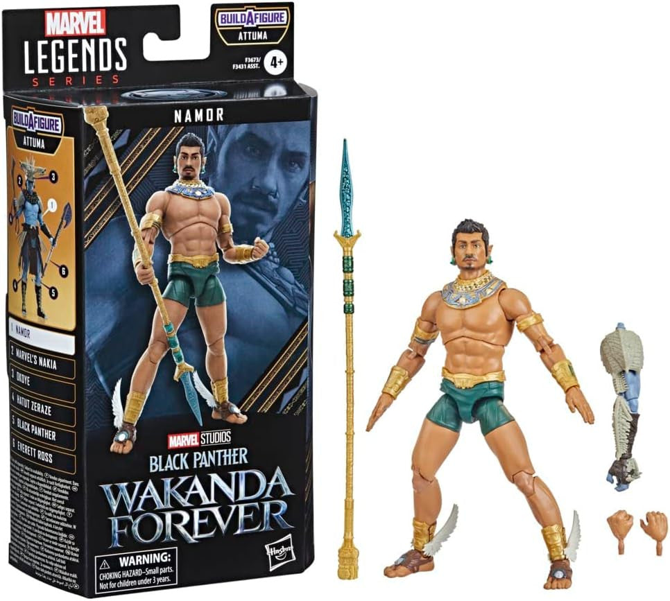 Marvel Legends Series Black Panther Wakanda Forever Namor