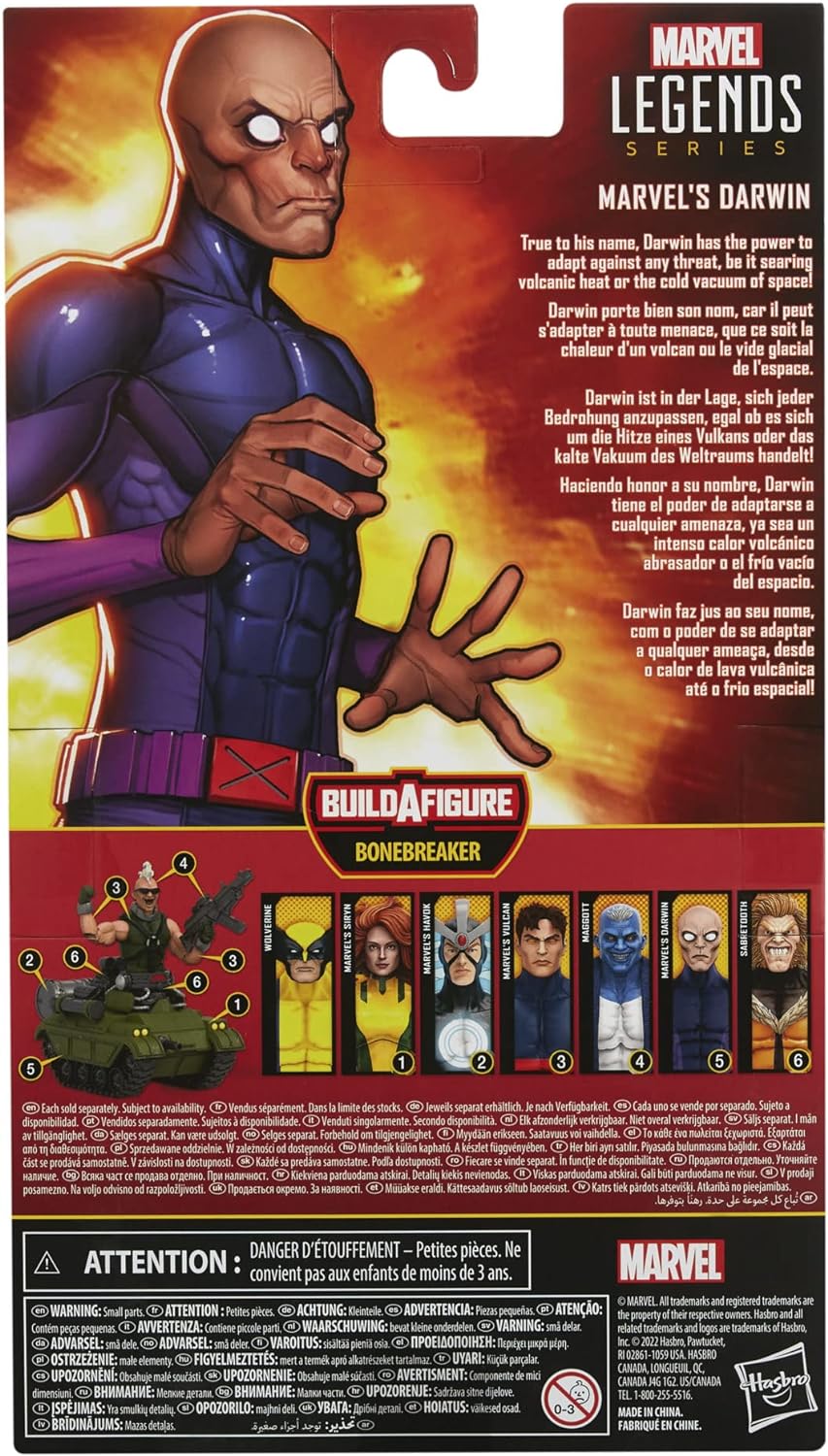 Marvel Legends Series X-Men Darwin 6-Inch Action Figure