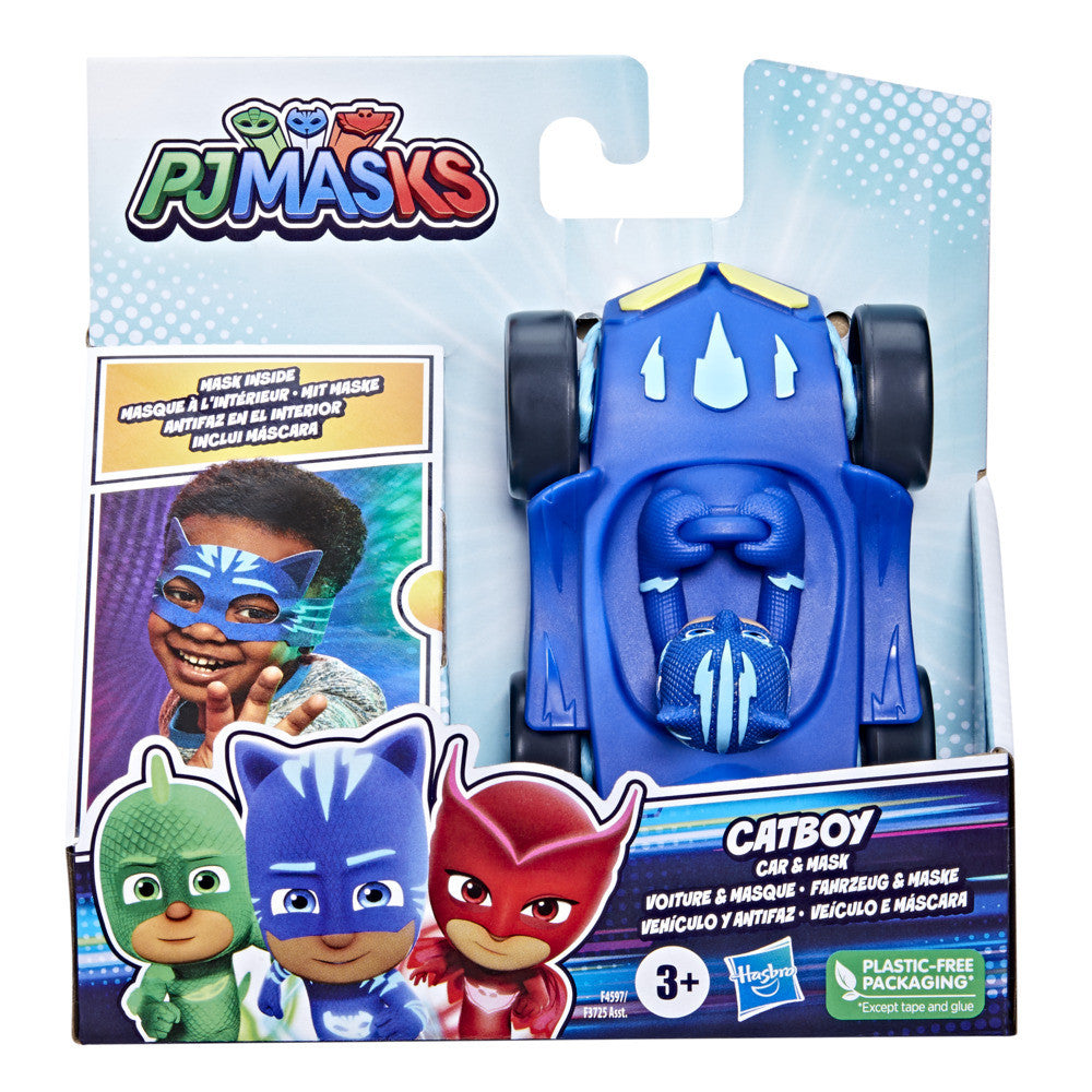 PJ Masks Hero Car and Mask Set - Catboy
