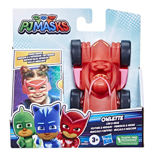 PJ Masks Hero Car and Mask Set - Owlette