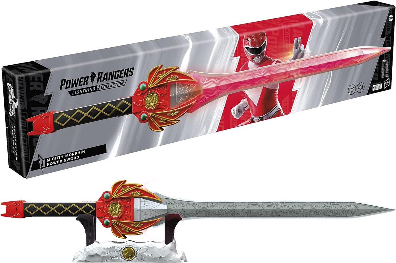 Power Rangers Lightning Collection Mighty Morphin Red Power Sword