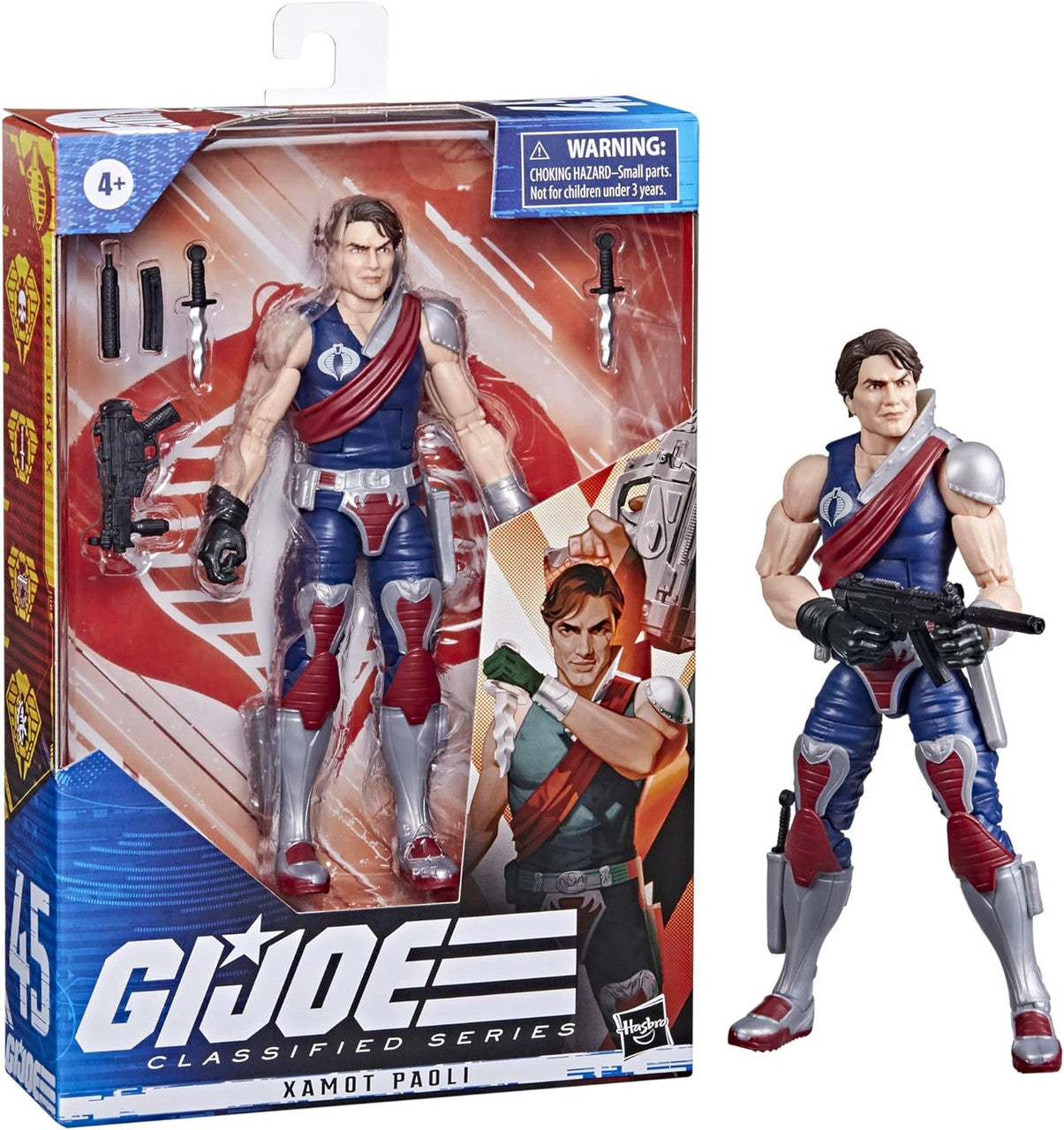 G.I. Joe Classified Series Xamot Paoli Action Figure