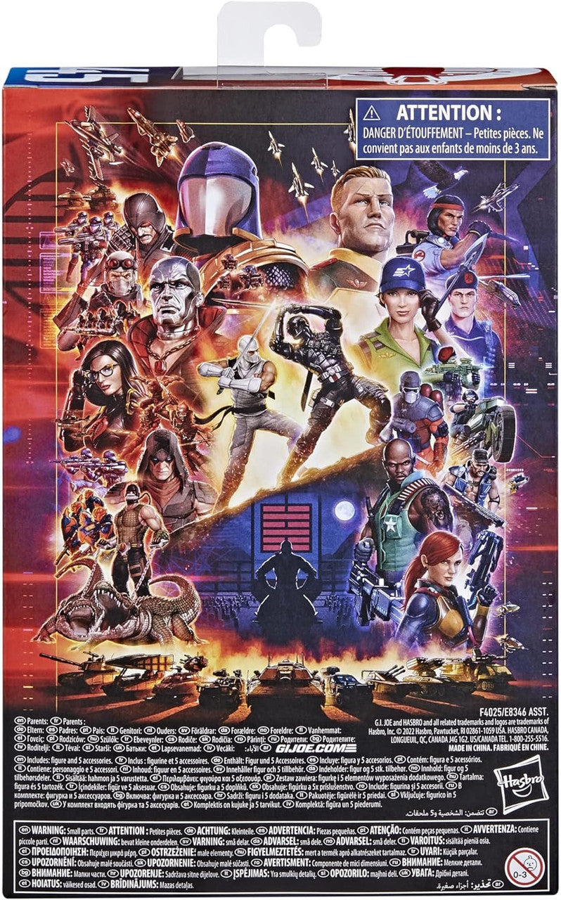 G.I. Joe Classified Series Xamot Paoli Action Figure