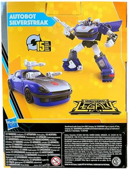 Transformers Legacy Buzzworthy Bumblebee Silverstreak Figure