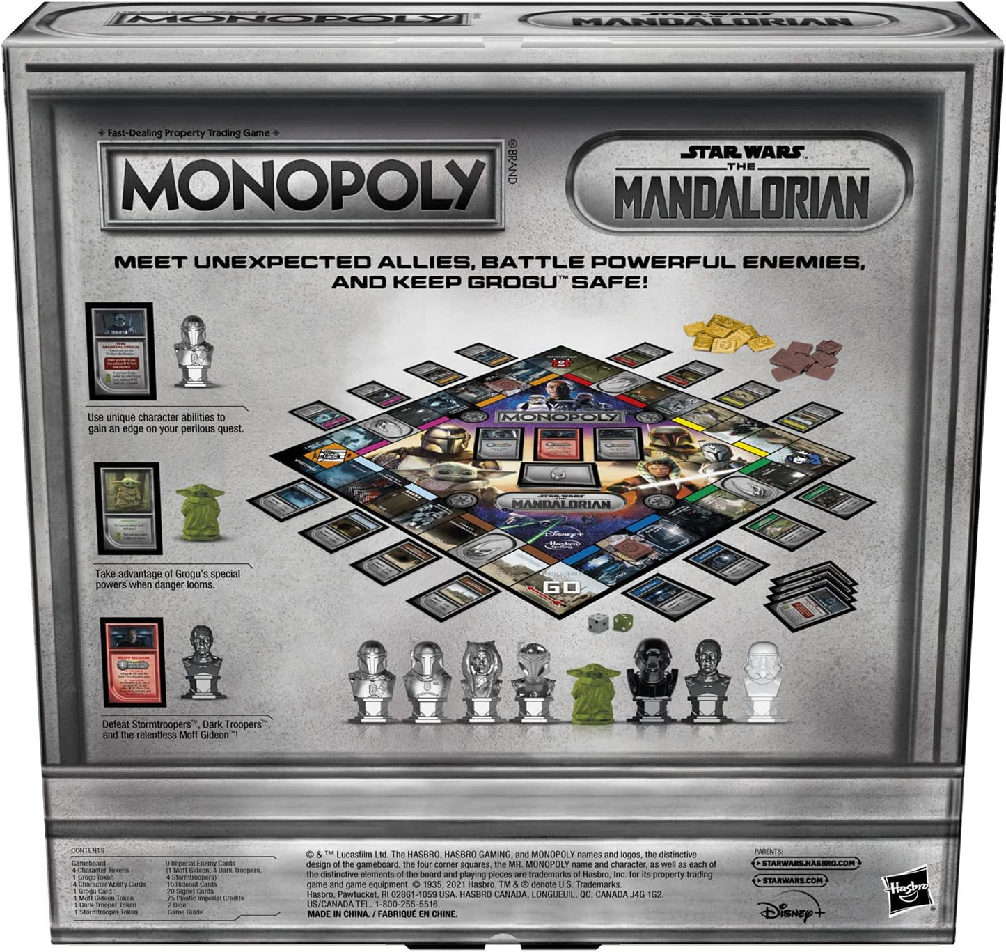 Monopoly: Star Wars The Mandalorian Edition Board Game