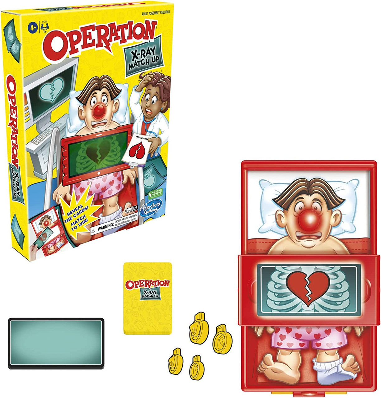 Operation X-Ray Match Up Board Game