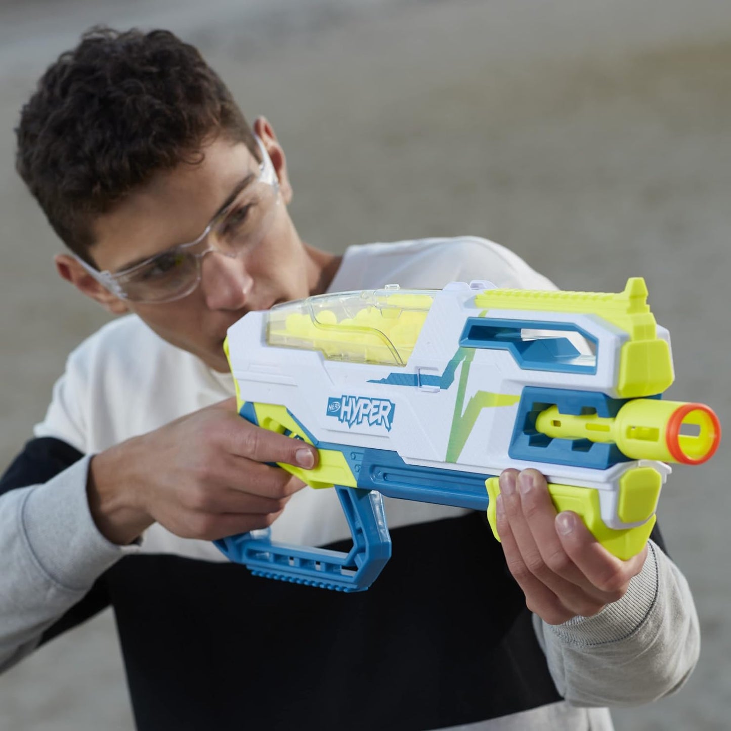 NERF Hyper Bundle, Siege-50 Pump-Action Blaster