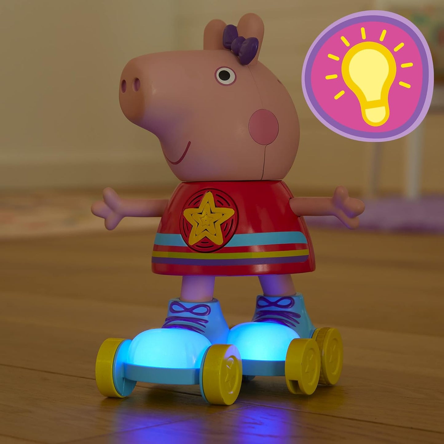 Peppa Pig Disco Peppa Roller Skating Doll