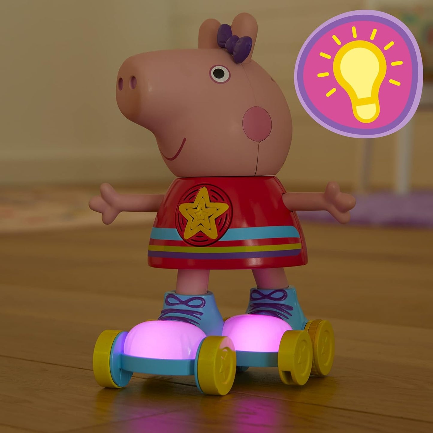 Peppa Pig Disco Peppa Roller Skating Doll