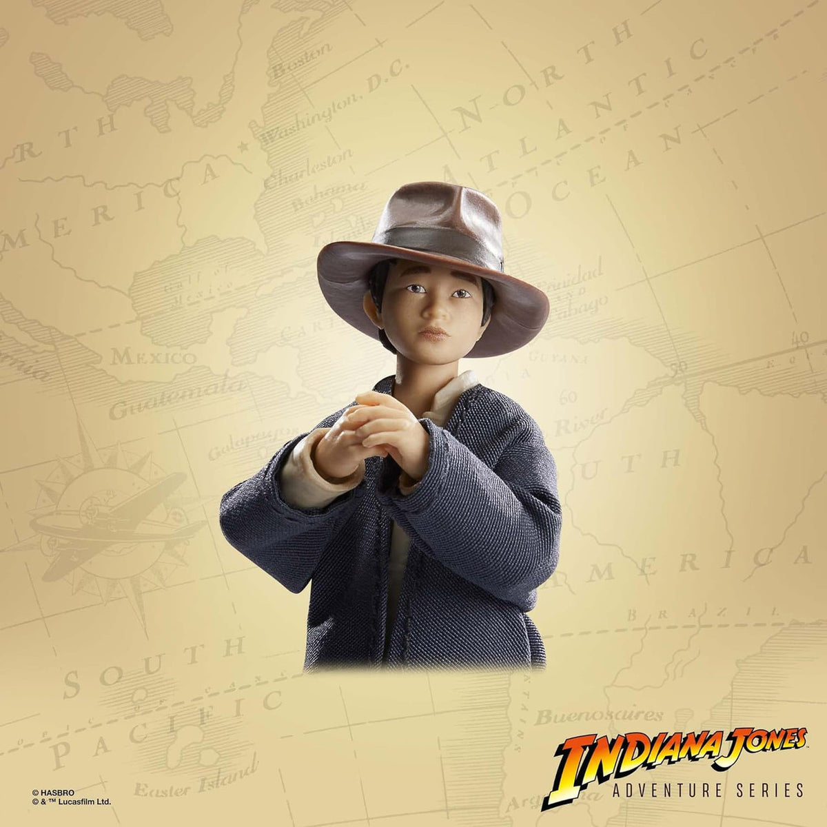 Indiana Jones and The Temple of Doom Adventure Series Short Round Figure