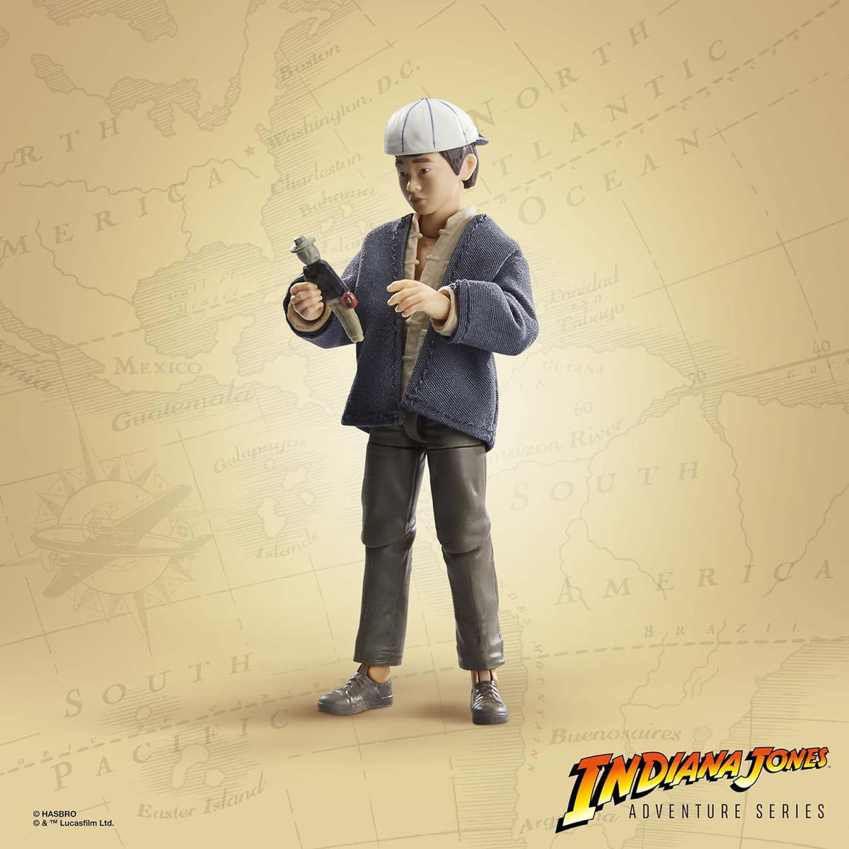 Indiana Jones and The Temple of Doom Adventure Series Short Round Figure