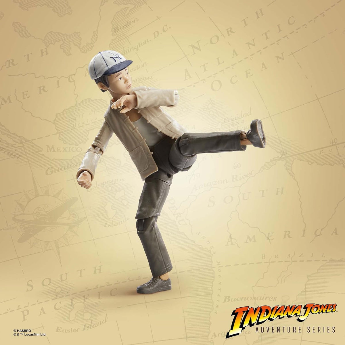 Indiana Jones and The Temple of Doom Adventure Series Short Round Figure