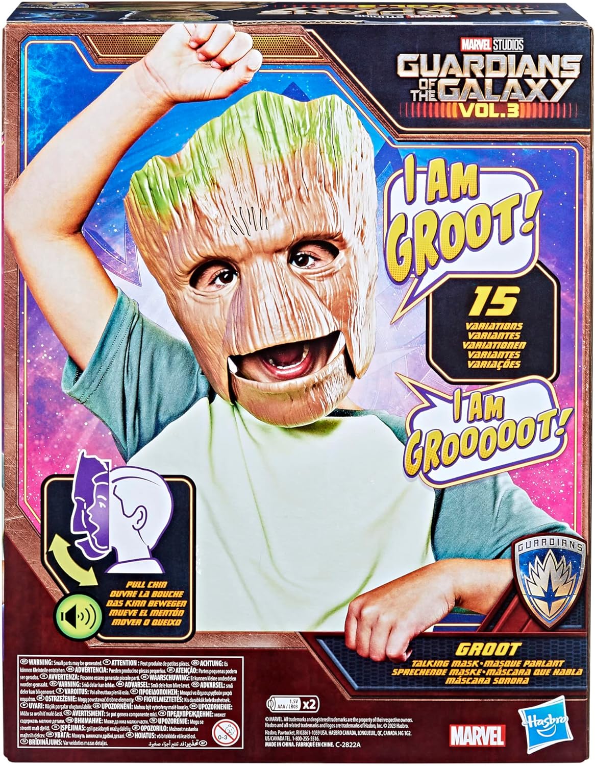 Marvel Guardians of The Galaxy Vol.3 Groot Role Play Mask