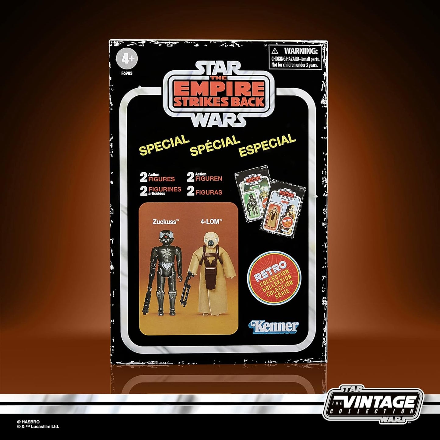 STAR WARS Retro Collection 4-LOM & Zuckuss Figures
