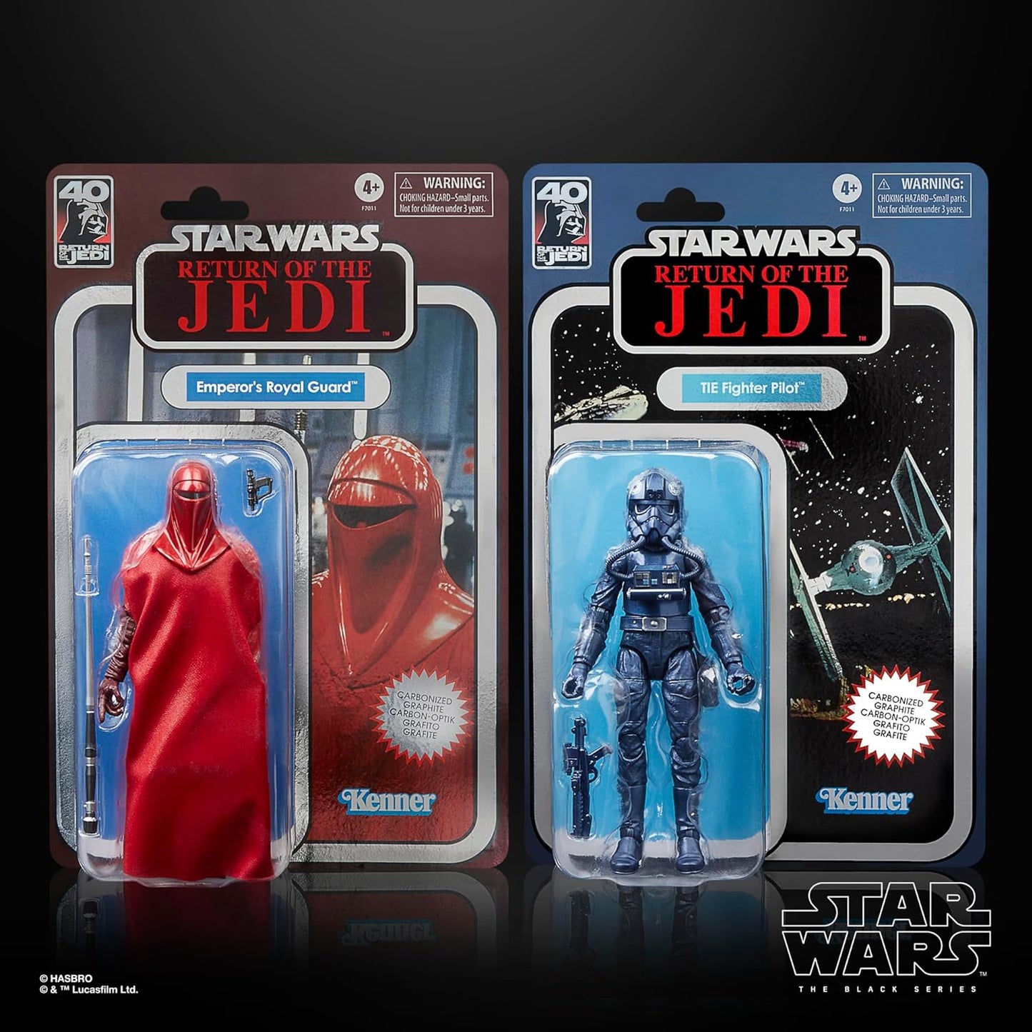 STAR WARS The Black Series Emperor’s Royal Guard & TIE Pilot Figures