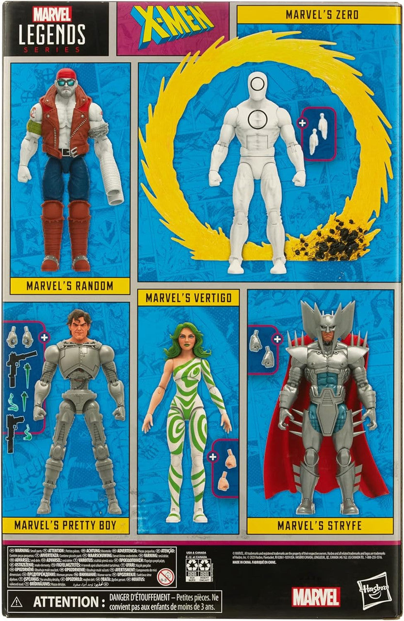Marvel Legends Series: X-Men Villains, 60th Anniversary Action Figure Set