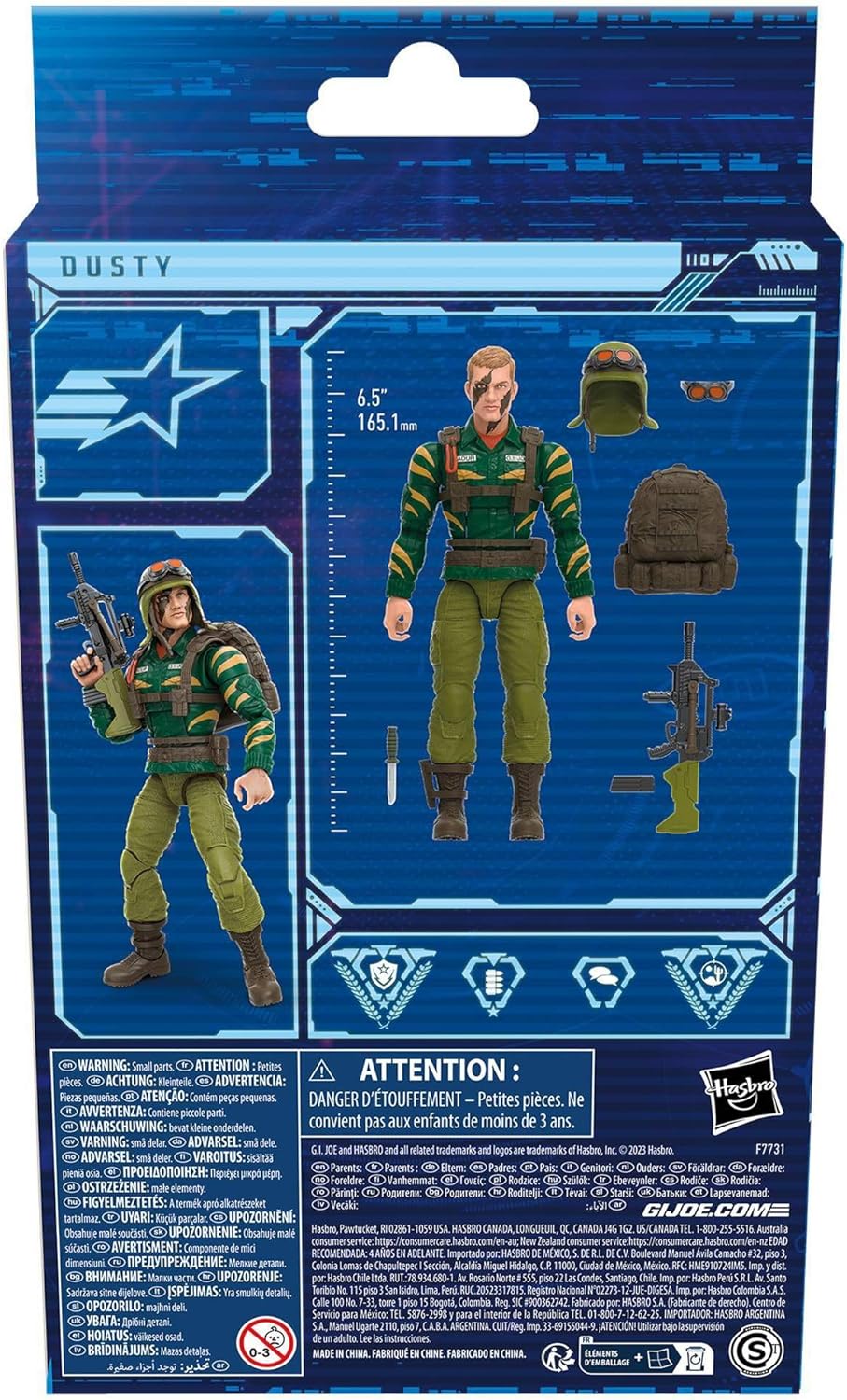 G.I. Joe Classified Series Tiger Force Dusty Figure