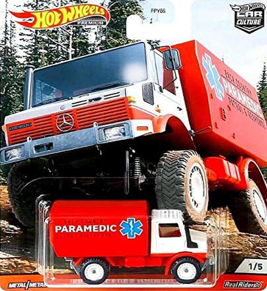 Hot Wheels '88 Mercedes-Benz Unimog