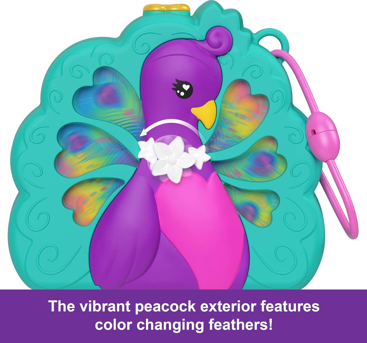 Polly Pocket Dolls & Playset, Peacock Garden