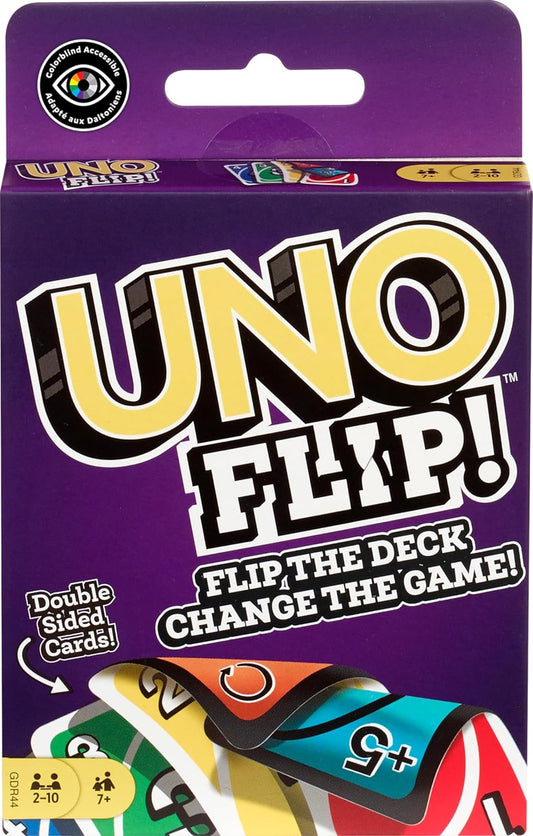 UNO FLIP! Card Game with Double-Sided Deck