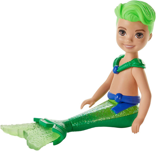 Barbie Dreamtopia Chelsea Green Merboy Doll