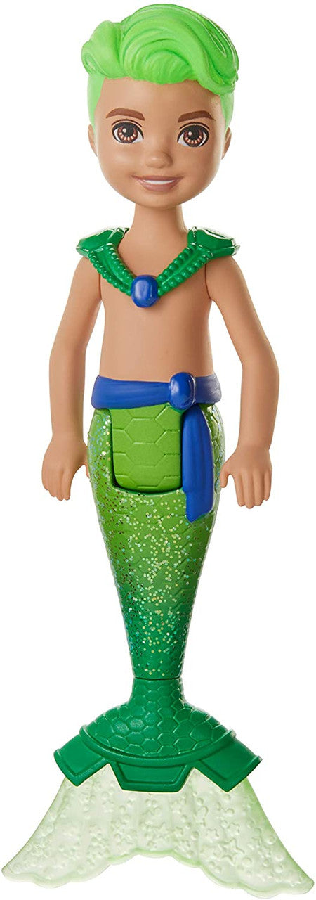 Barbie Dreamtopia Chelsea Green Merboy Doll
