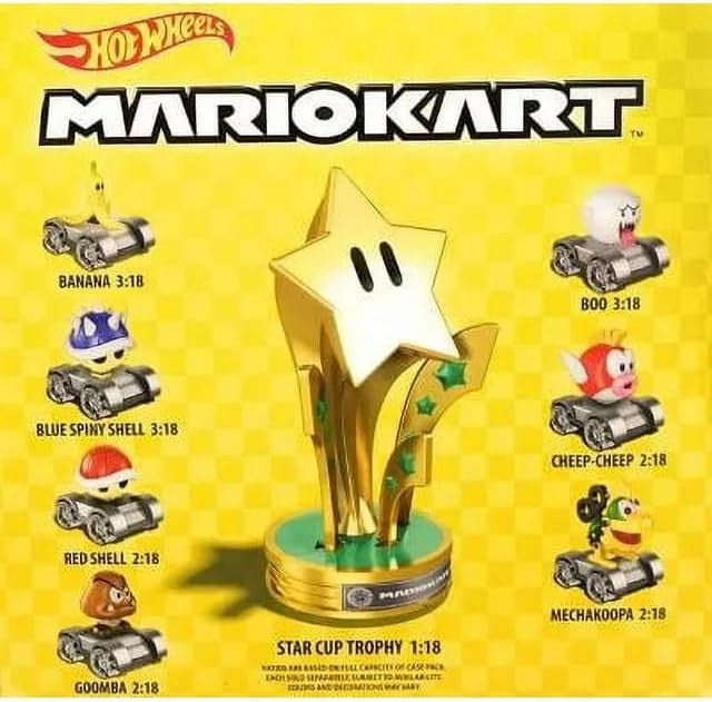 Hot Wheels Mario Kart Blind Box Series 3