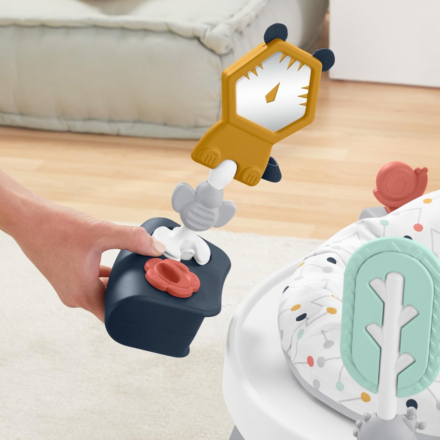 Fisher-Price 3-in-1 Spin & Sort Baby to Toddler Activity Center and Play Table with 10+ Interactive Activities, Happy Dots