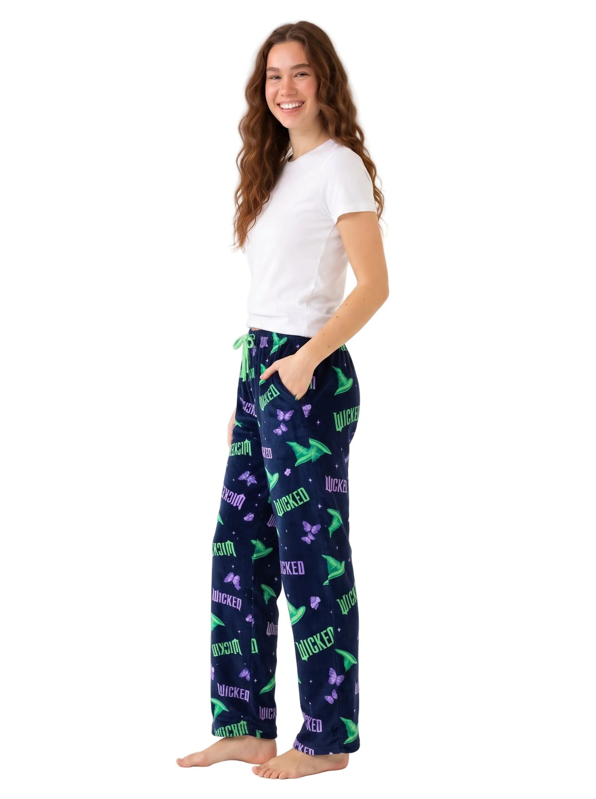 Wicked Women's Pajama Set Camisole Tank and Shorts Lavender Witch Hat Print Lounge Sleepwear Sizes S to XL