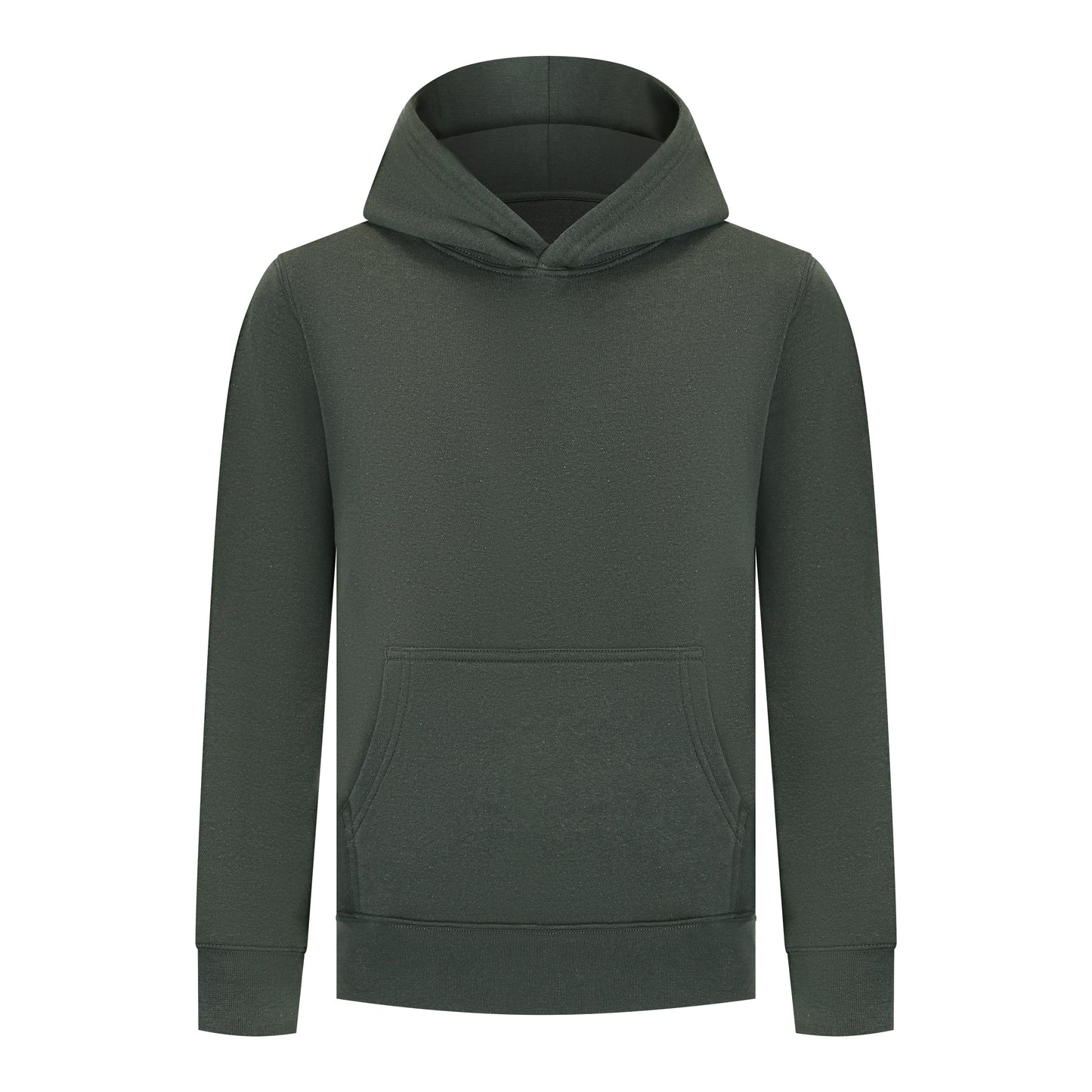 EVERYDAY KIDS All-Season Green Pullover Hoodie – Warm Fleece Sweatshirt with Hood – Ideal for School, Outdoor Play, or Travel – Girls Hoodie