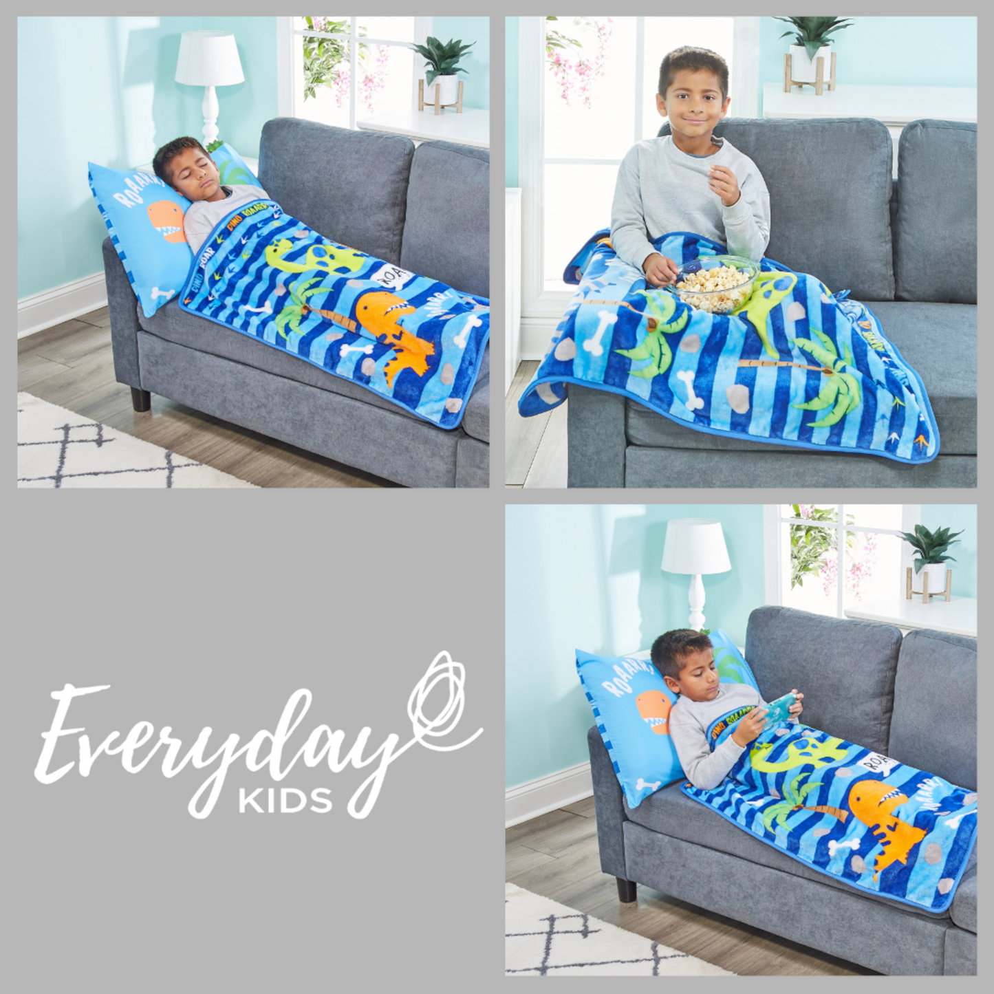Dinosaur Toddler Throw Blanket