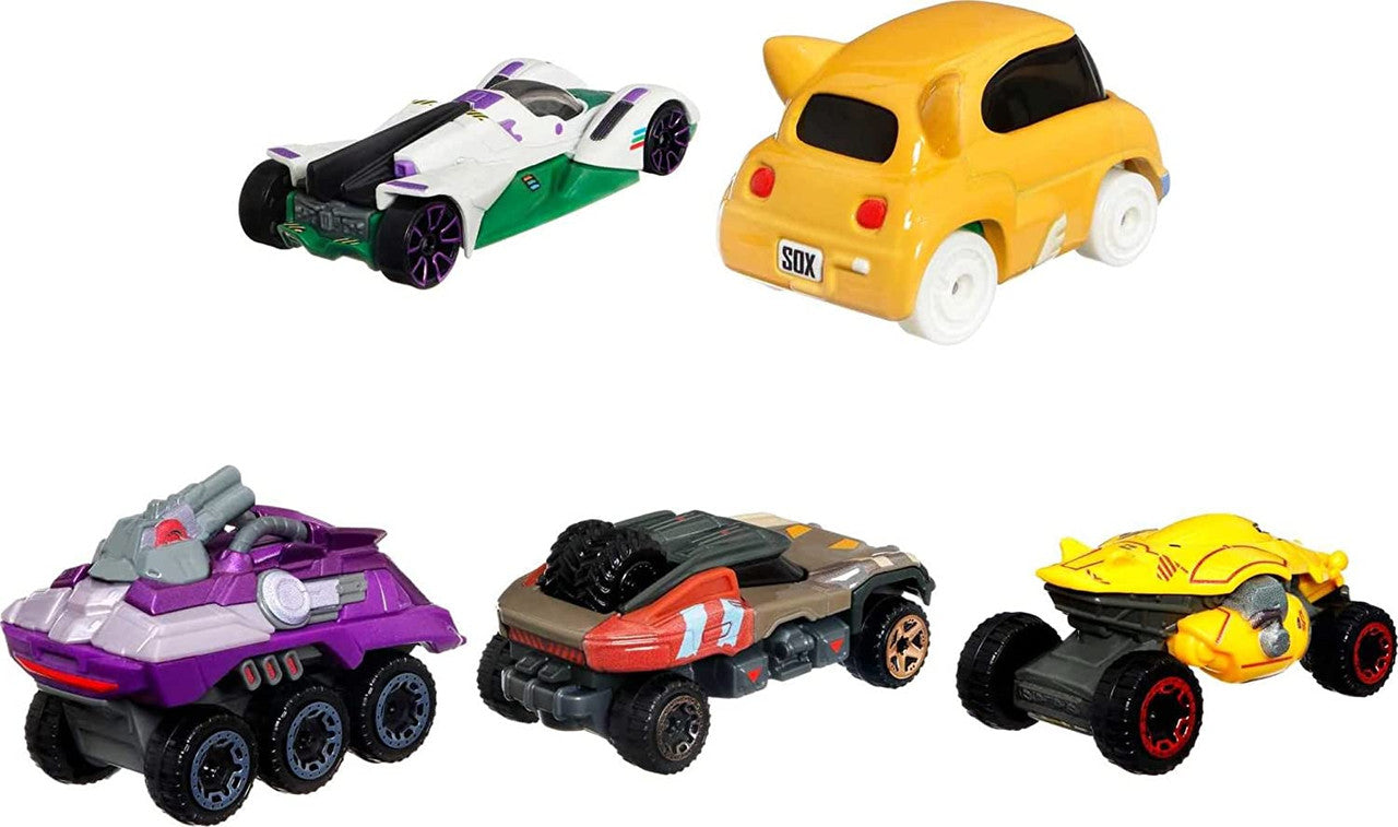 Disney Pixar Lightyear Hot Wheels 5-Pack