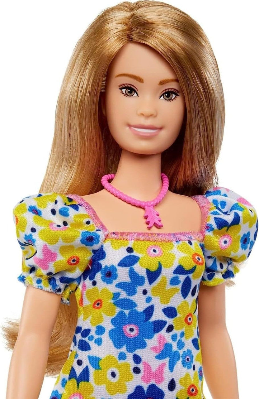 Barbie Fashionistas Doll with Down Syndrome Wearing Floral Dress