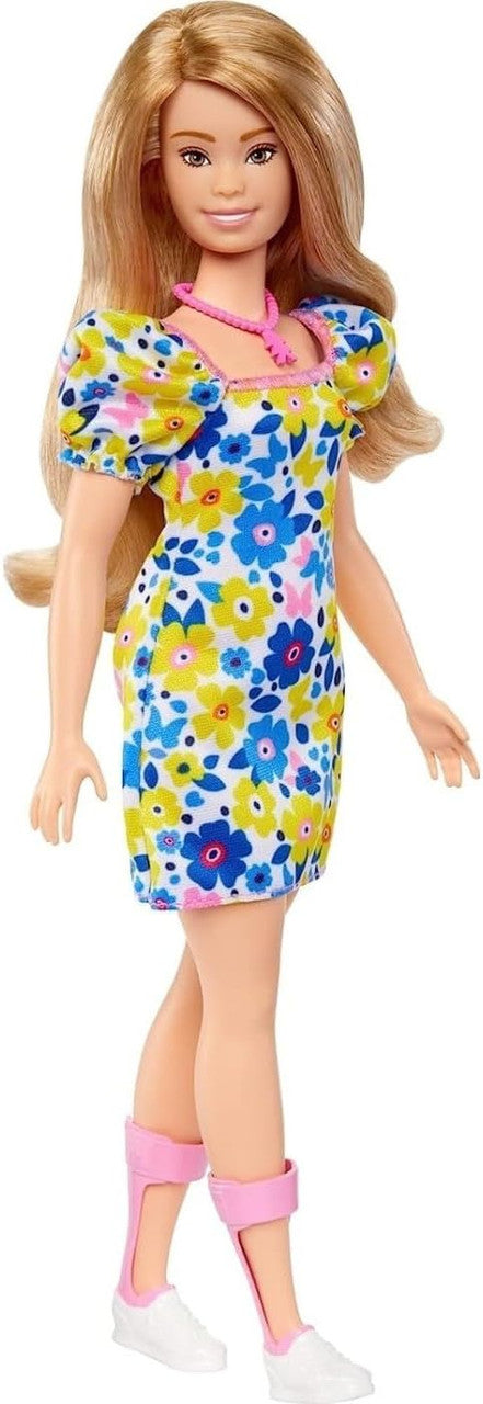 Barbie Fashionistas Doll with Down Syndrome Wearing Floral Dress