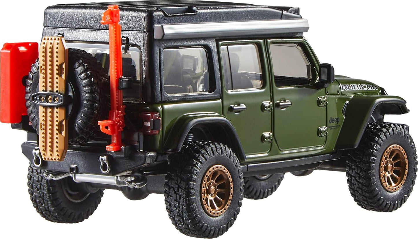 Hot Wheels Premium 1:43rd Scale Vehicle - Jeep Wrangler 392 Rubicon