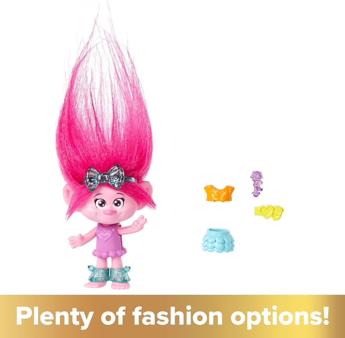 Trolls Band Together Hair Pops Small Doll - Queen Poppy